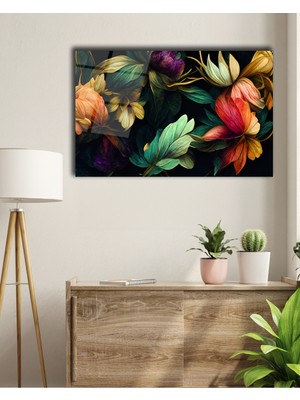 Marsilyan Günbatımında Çakıl Taşları Cam Tablo