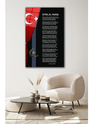 Marsilyan Istikâl Marşı Cam Tablo