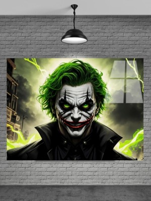 Marsilyan Joker Cam Tablo Ev Dekorasyon,balkon Dekorasyonu,dekoratif,duvar Tablo,mutfak Tablo