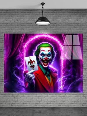 Marsilyan Joker Cam Tablo Ev Dekorasyon,balkon Dekorasyonu,dekoratif,duvar Tablo,mutfak Tablo