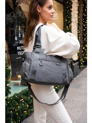 Çanta Trend Kadın Çok Gözlü Suya Dayanıklı Seyahat Günlük Spor El ve Omuz Çantası