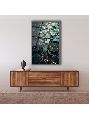 Marsilyan Boğa Burcu Cam Tablo