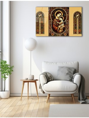 Marsilyan Vitray Meryem Ana Cam Tablo