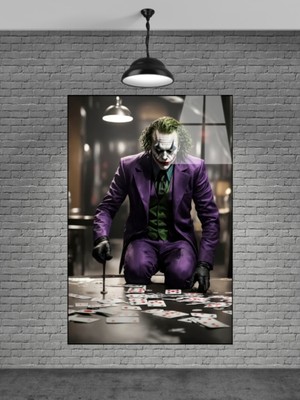 Marsilyan Joker Cam Tablo Ev Dekorasyon,balkon Dekorasyonu,dekoratif,duvar Tablo,mutfak Tablo
