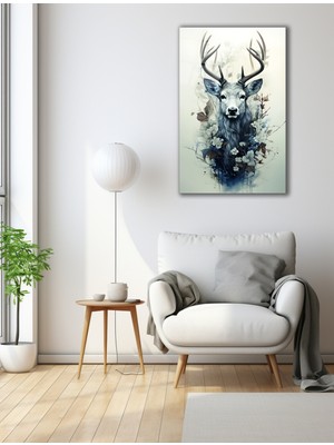 Mustafa Kemal Atatürk Portresi Cam Tablo