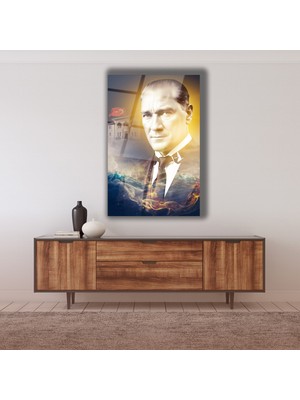 Saydam Atatürk Cam Tablo