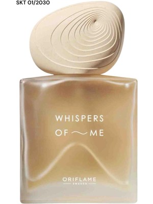 Oriflame Whispers Of Me Edp 50 ml Yumuşak Oryantal Vanilyalı Çiçeksi Kadın Parfümü