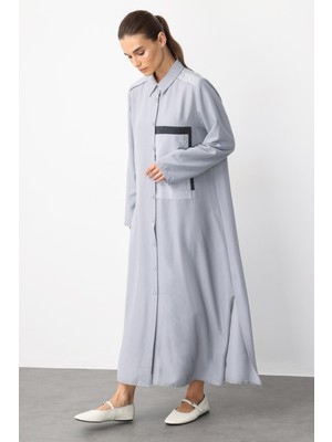 Micca Tap Ipekçe Doku Spor Kap/tunik-Gri