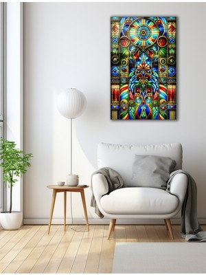 Marsilyan Vitray Modern Desenler Cam Tablo