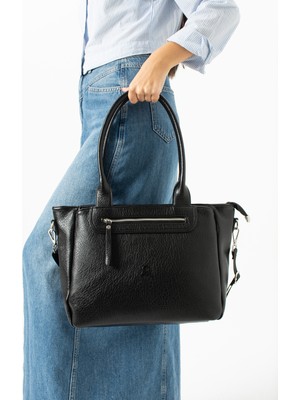 Çanta Trend Suya Dayanıklı Ayarlanabilir Askılı Deri Çok Gözlü Kadın El Kol ve Omuz Çantası