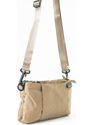 Çanta Trend Kadın 4 Bölmeli Paraşüt Kumaş Ayarlanabilir Çapraz Askılı Çanta