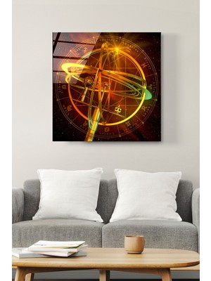 Marsilyan Küre Cam Tablo, Dekoratif Cam Tablo