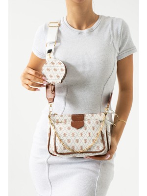 Çanta Trend 2li Çanta Seti El Kol ve Omuz Çantası Cüzdan Detaylı