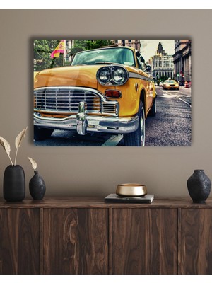 Klasik Ispanyol Araba Cam Tablo