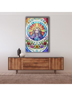 Marsilyan Vitray Hz. Isa Cam Tablo