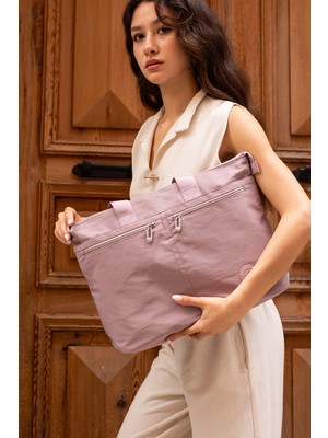 Çanta Trend Sanmorris Kadın 6 Gözlü Kullanışlı Suya Dayanıklı Paraşüt Kumaş Büyük Boy El ve Omuz Çantası