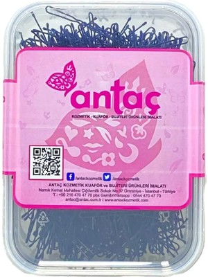 Antaç Siyah Ince Topuzlu Firkete 200 Gram