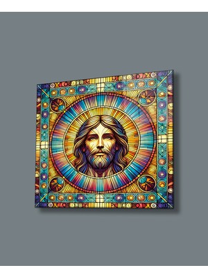 Marsilyan Vitray Hz. Isa Cam Tablo