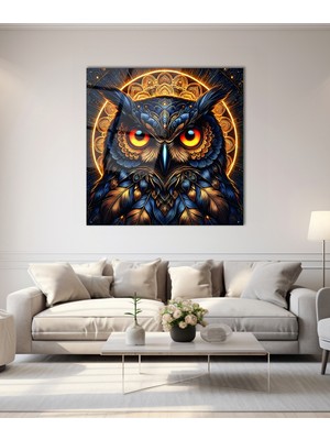 Hayat Ağacı Kare Cam Tablo