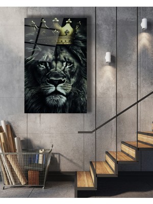 Aslan Kral Cam Tablo