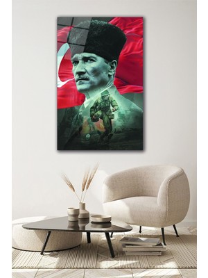 Ikra Çerçeve Görünümlü Cam Tablo