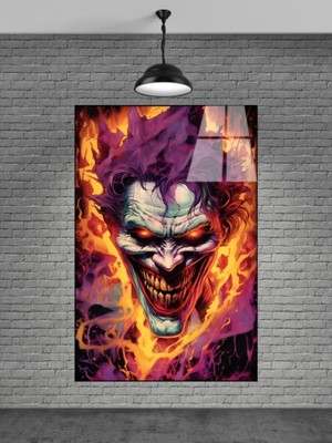 Marsilyan Joker Cam Tablo Ev Dekorasyon,balkon Dekorasyonu,dekoratif,duvar Tablo,mutfak Tablo