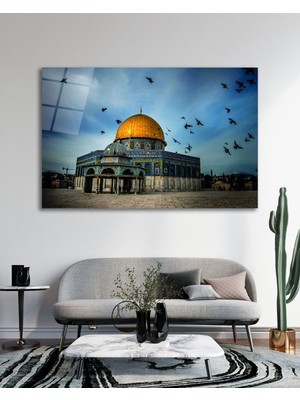 Marsilyan Mescid-I Aksa Cam Tablo