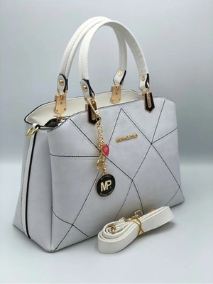 Çanta Trend Kadın 3 Bölmeli El Kol ve Omuz Çantası