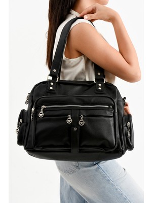 Çanta Trend Lizbon/yumuşak Deri Çok Bölmeli Kadın Omuz Çantası