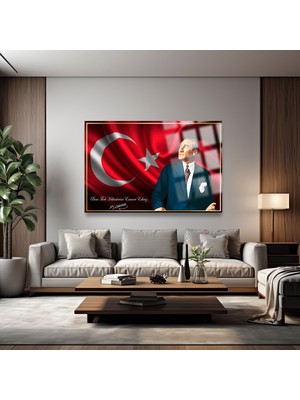 Marsilyan Atatürk Beni Türk Hekimlerine Emanet Ediniz Kırılmaz Cam Tablo Doktora Hediye Doktorlar Için Tablo