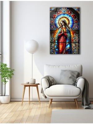 Vitray Meryem Ana Cam Tablo