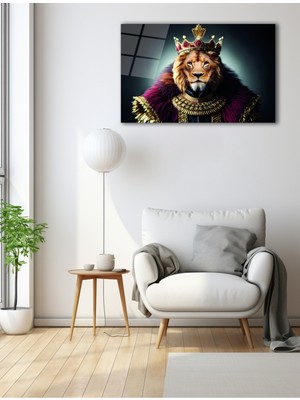 Marsilyan Kral Aslan Cam Tablo