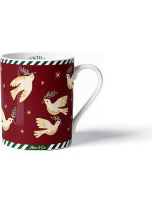 Fern&Co. The Starlight Collection Kupa Burgundy