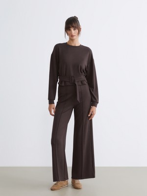 Soulife Yüksek Belli Kadın Eşofman Altı