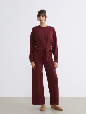 Soulife Yüksek Belli Kadın Eşofman Altı