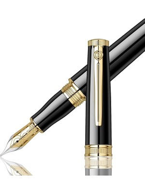 Heritage Dolma Kalem Siyah Altın