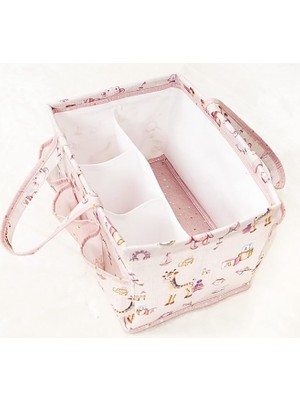 Kapısı Başucu Düzenleyici Bakım Çantası Organizer (Pembe)