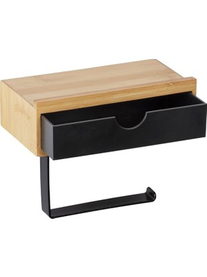 Tuvalet Kağıdı Tutucusu Tepsi ve Çekmeceli