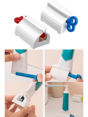 Diş Macun Sıkacağı 1 Adet Diş Macunu Aleti Sıkma Aparatı 1420, Renkli, Standart