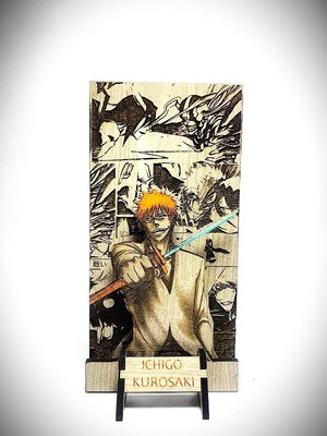 Dükkan Design Lazer Kazıma El Boyama Bleach Ahşap Biblo