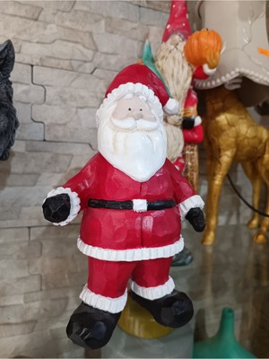 Empressco Kırmızı Noel Baba Biblo, Renkli Yeni Yıl Dekoru, Şık ve Sıcak Hediye Alternatifi