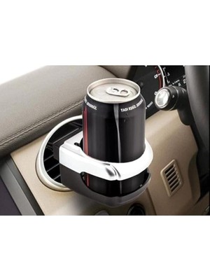 Içi Bardak Tutucu – Havalandırma Izgarasına Takılan, Ayarlanabilir, Tüm Araçlara Uygun Bardaklık, Abs Sert Plastik