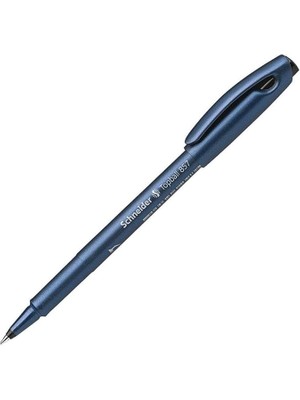 Topball 857 Konik Uçlu Roller Kalem 0,6 mm Siyah