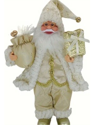 Empressco Yılbaşı Temalı Noel Baba Biblo ve Süs Seti, Renkli ve Şık Dekorasyon Parçası