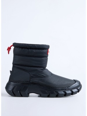 Hunter Intrepid Kadın Siyah Kısa Kar Botu Wfs2108wwu-Blk Rahat Yürüyüş ve Trend Moda için Tasarlandı