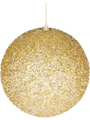 Herdekora Yılbaşı Topu, Gold - 20 cm