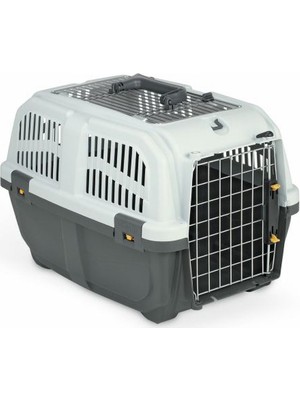 Skudo-2 Metal Açılır Kedi Köpek Taşıma Çantası 55x36x35 Cm Kolay Temizlenebilir Dayanıklı Malzeme