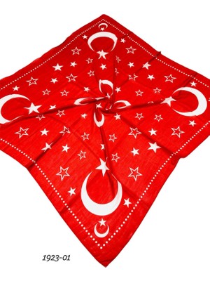 Huzurlu 1923 Ay Yıldız Polyester Yazma