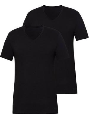 Blackspade Erkek Fanila 2'li Paket Tender Cotton 9671 - Siyah