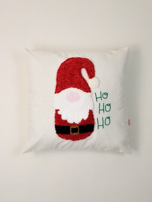 Empressco Yılbaşı Temalı Sevimli Elf Figürlü Kırlent Yastık Kılıfı, Dekoratif ve Şık.